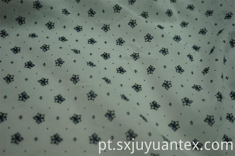 Cotton Pailsley Jacquard Print Fabric